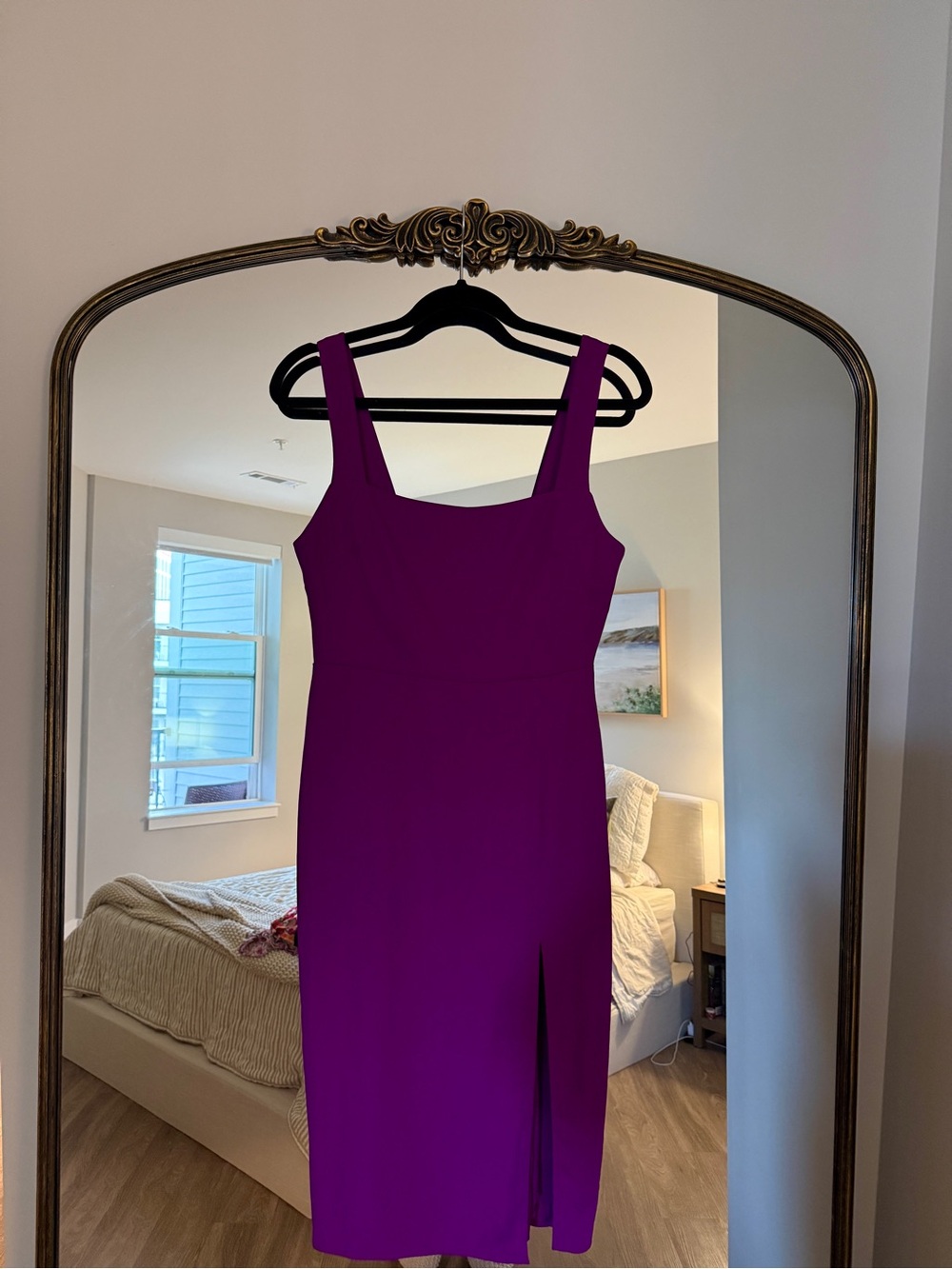 Aritzia Women’s Sheath Dress with Front Slit